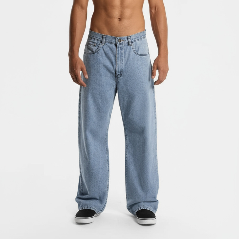 GEORGE Mens Jeans Size 38 Light Blue‎ Wash Classic Straight Leg Five Pocket